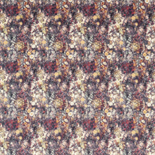F1539/05 Rosedene Country Escape Raspberry/Ochre Fabric by Clarke and Clarke