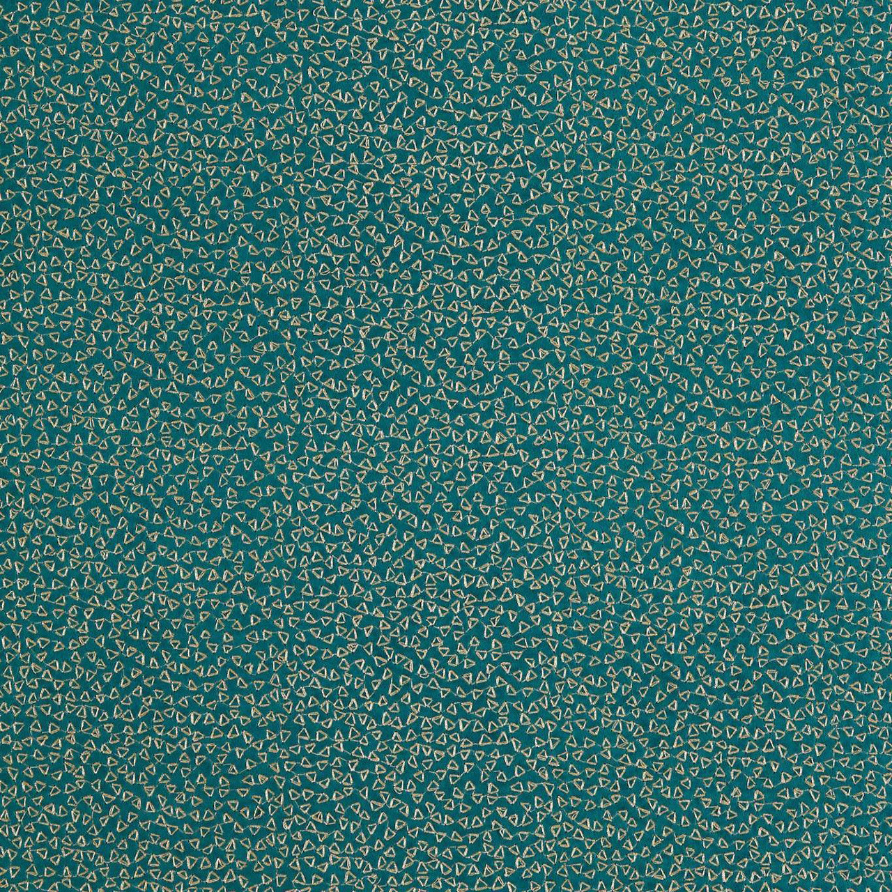 F1548/06 Ricamo Dimora Teal Fabric by Clarke and Clarke