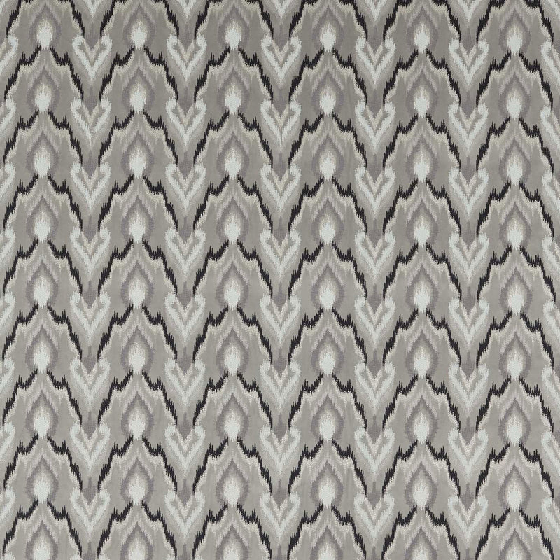 F1549/03 Velluto Dimora Pewter Fabric by Clarke and Clarke