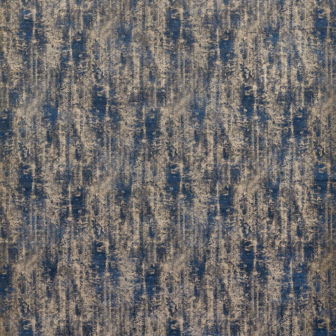 F1550/02 Sontuoso Dimora Midnight Fabric by Clarke and Clarke