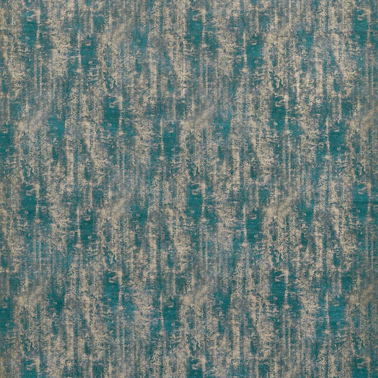 F1550/06 Sontuoso Dimora Teal Fabric by Clarke and Clarke