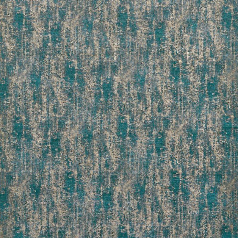 F1550/06 Sontuoso Dimora Teal Fabric by Clarke and Clarke