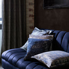F1551/03 Nuvola Dimora Pewter Fabric by Clarke and Clarke