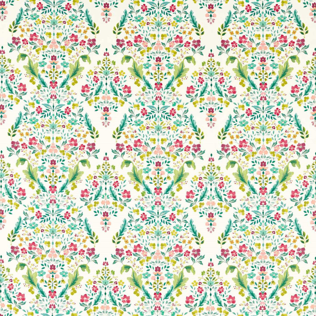 F1559/02 Gawthorpe Country Escape Multi Fabric by Clarke and Clarke