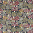 F1563/01 Tatton Country Escape Charcoal Fabric by Clarke and Clarke