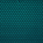 F1565/05 Hexa Illusion Peacock Fabric by Clarke and Clarke