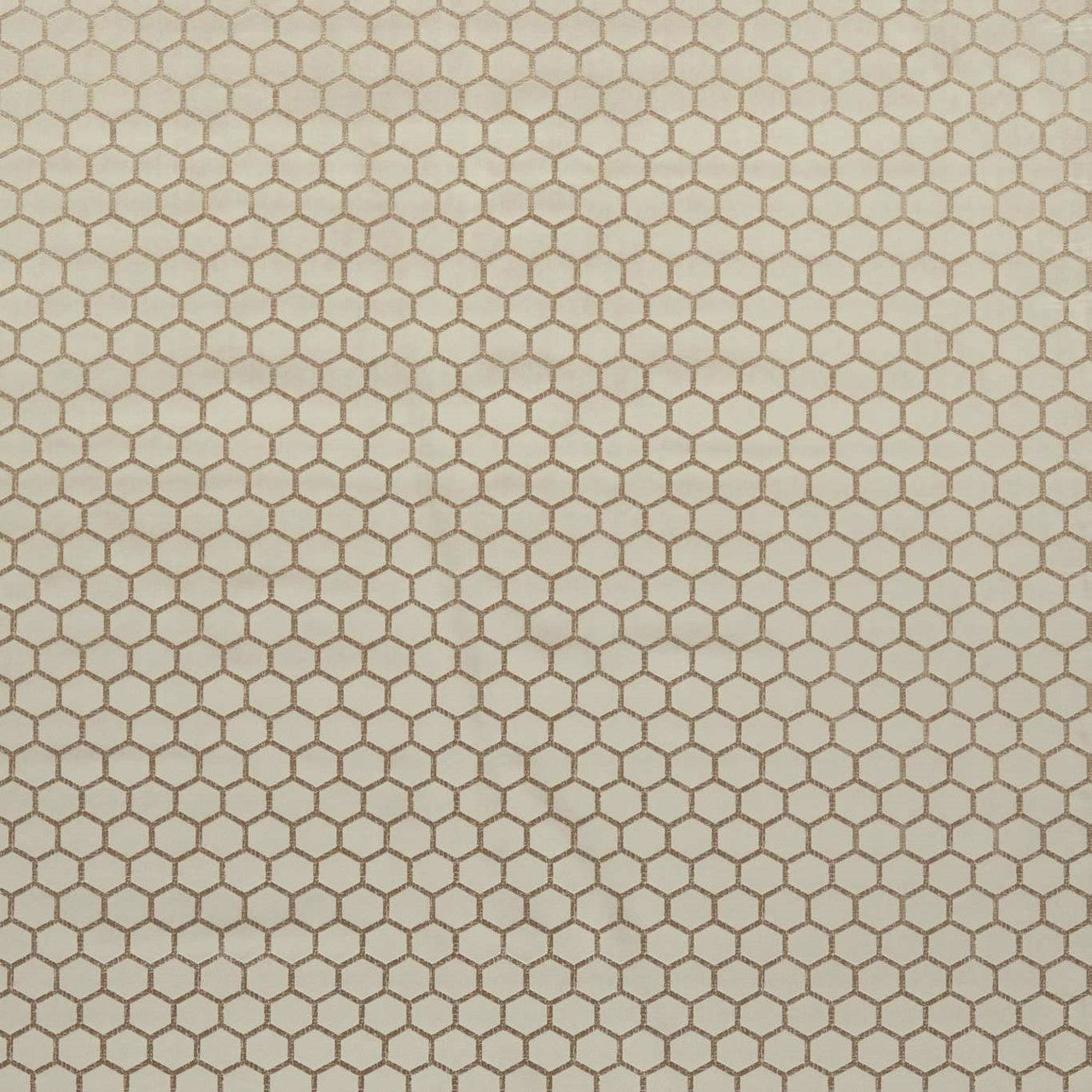 F1565/07 Hexa Illusion Stone Fabric by Clarke and Clarke