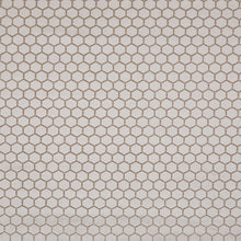 F1565/08 Hexa Illusion Taupe Fabric by Clarke and Clarke