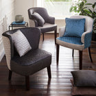 F1565/08 Hexa Illusion Taupe Fabric by Clarke and Clarke