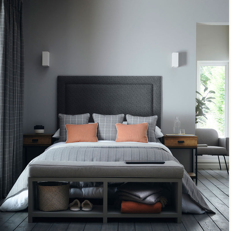 F1568/01 Bowmont Burlington Charcoal Fabric by Clarke and Clarke