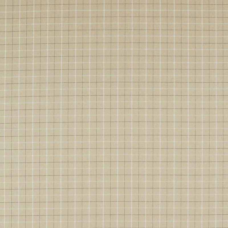 F1571/02 Thornton Burlington Flax Fabric by Clarke and Clarke