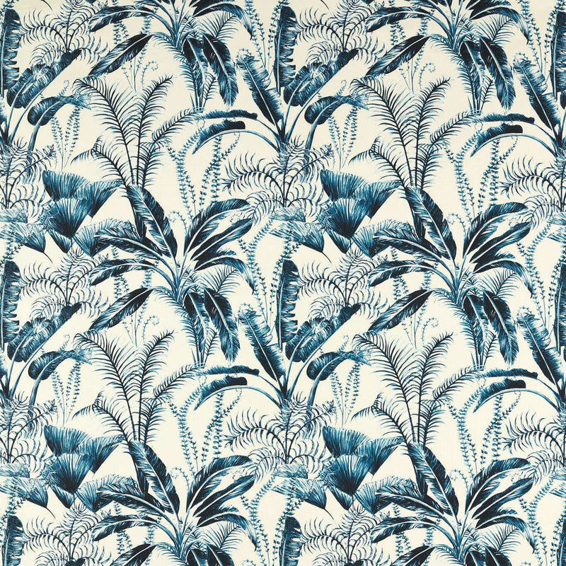 F1670/02 Majorelle Outdoor Alfesco Indoor Outdoor Denim Fabric by Clarke & Clarke