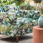 F1676/02 Toucan Outdoor Alfesco Indoor Outdoor Sky Fabric by Clarke & Clarke