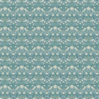 F1678/01 Strawberry Thief William Morris Designs Teal Fabric by Clarke & Clarke