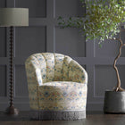 F1678/04 Strawberry Thief William Morris Designs Linen and Plum Fabric by Clarke & Clarke