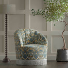 F1678/06 Strawberry Thief William Morris Designs Demin and Spice Fabric by Clarke & Clarke