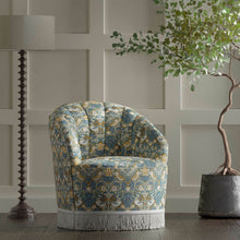 F1678/06 Strawberry Thief William Morris Designs Demin and Spice Fabric by Clarke & Clarke