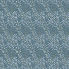 F1679/01 Willow Boughs William Morris Designs Denim Fabric by Clarke & Clarke