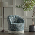 F1679/01 Willow Boughs William Morris Designs Denim Fabric by Clarke & Clarke