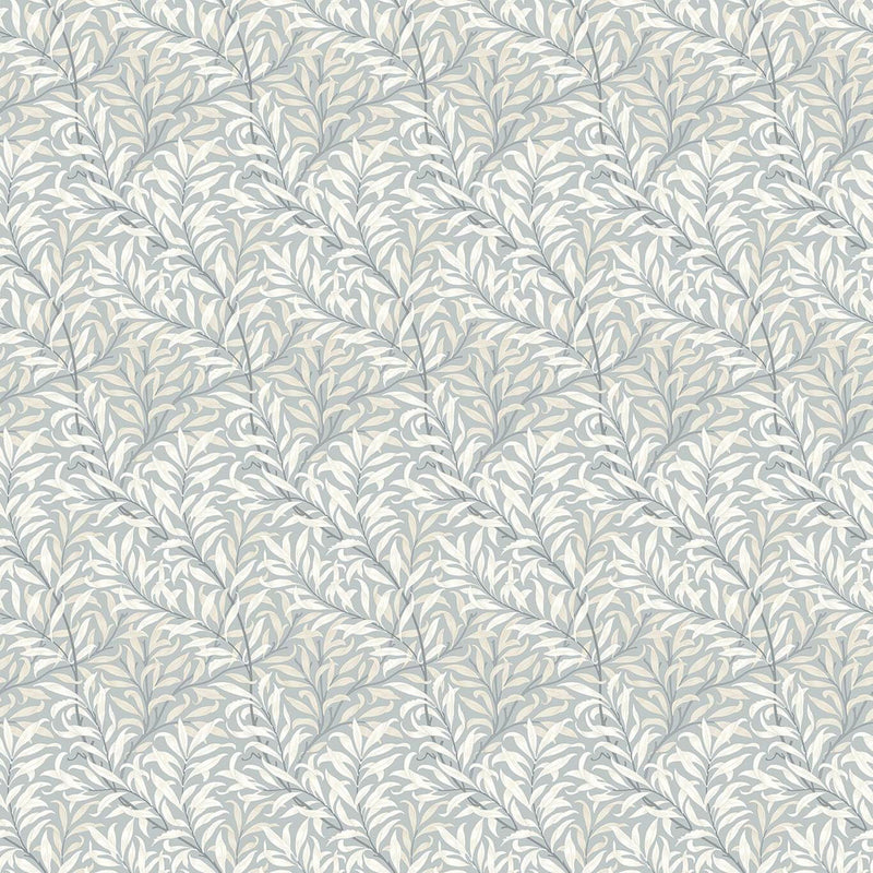F1679/03 Willow Boughs William Morris Designs Dove Fabric by Clarke & Clarke