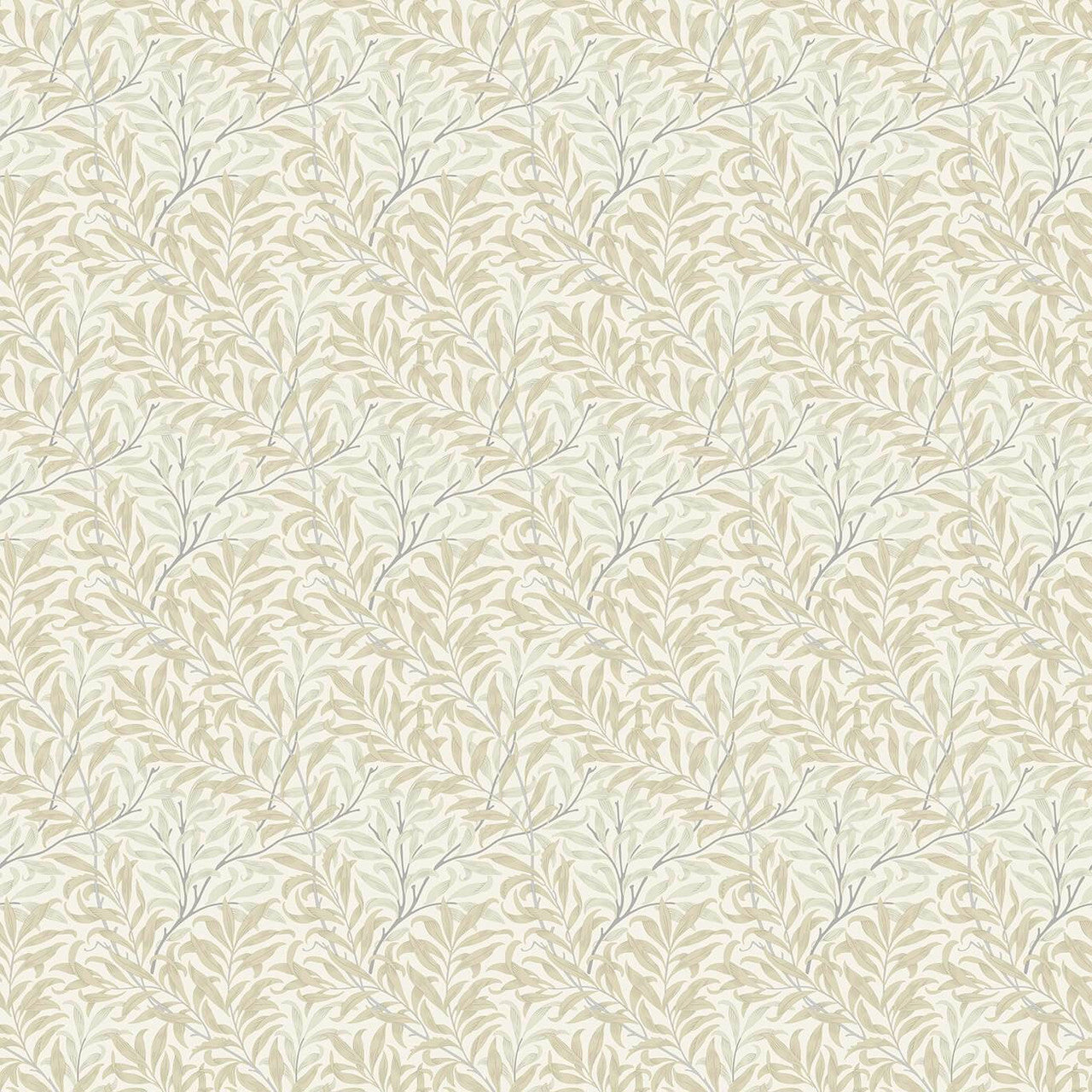 F1679/04 Willow Boughs William Morris Designs Linen Fabric by Clarke & Clarke