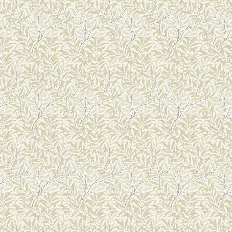 F1679/04 Willow Boughs William Morris Designs Linen Fabric by Clarke & Clarke