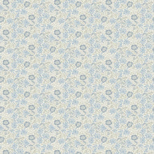 F1680/03 Mallow William Morris Designs Denim and Ivory Fabric by Clarke & Clarke