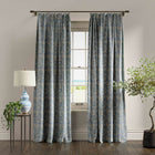 F1681/01 Acanthus William Morris Designs Denim Fabric by Clarke & Clarke