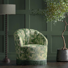 F1681/02 Acanthus William Morris Designs Apple and Sage Fabric by Clarke & Clarke