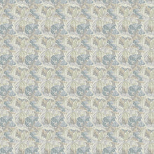 F1681/03 Acanthus William Morris Designs Slate and Dove Fabric by Clarke & Clarke