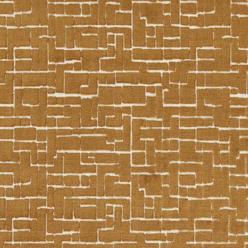 F1685/01 Kupka Urban Bronze Fabric by Clarke & Clarke