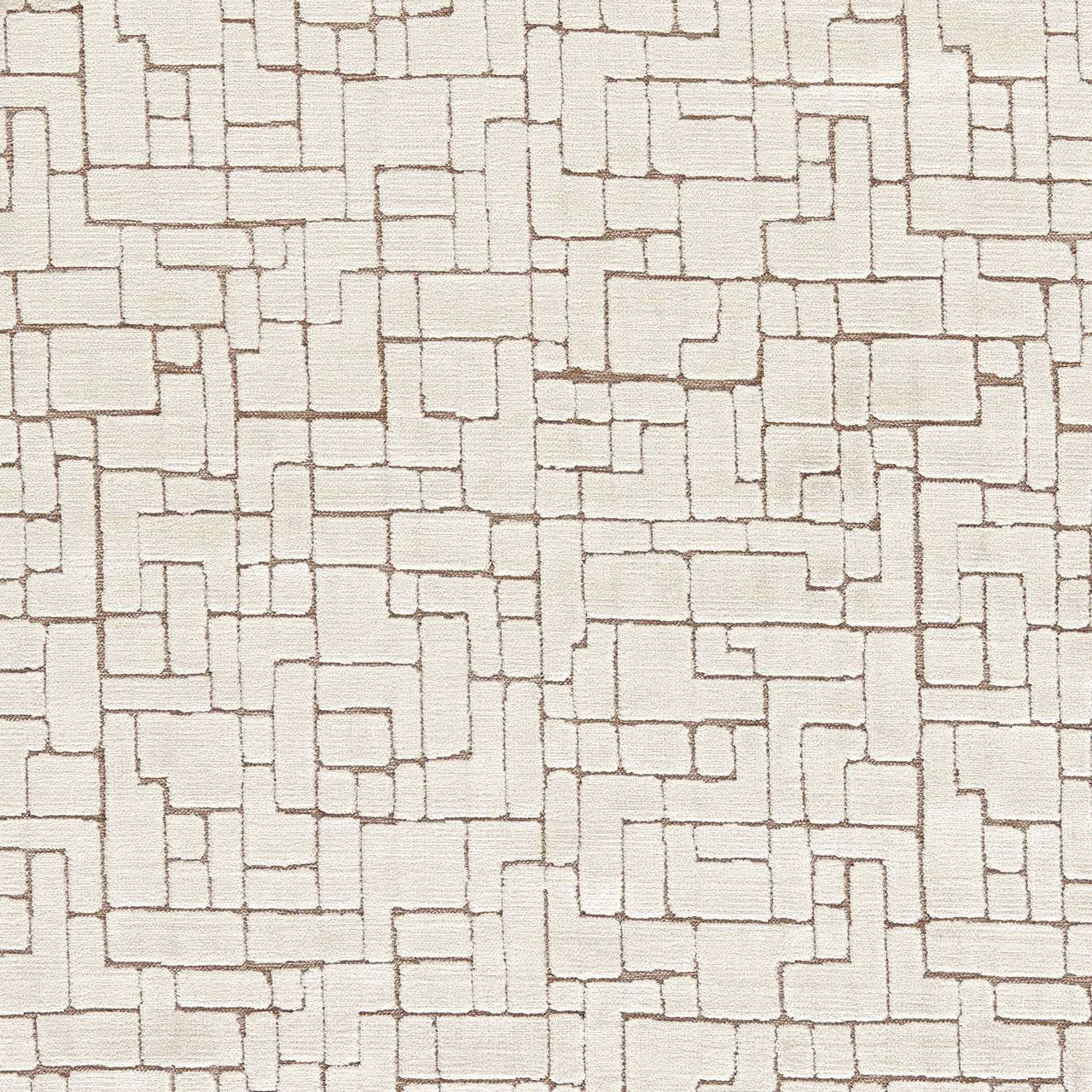 F1685/03 Kupka Urban Ivory Fabric by Clarke & Clarke