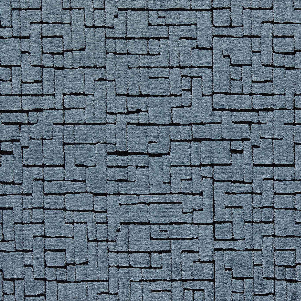 F1685/04 Kupka Urban Navy Fabric by Clarke & Clarke
