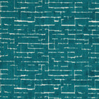 F1685/05 Kupka Urban Peacock Fabric by Clarke & Clarke
