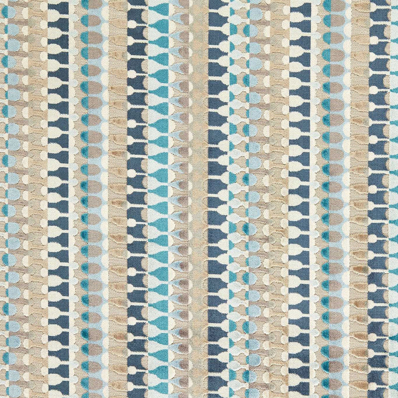 F1687/01 Orpheus Urban Denim Fabric by Clarke & Clarke