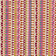 F1687/02 Orpheus Urban Magenta / Peacock Fabric by Clarke & Clarke