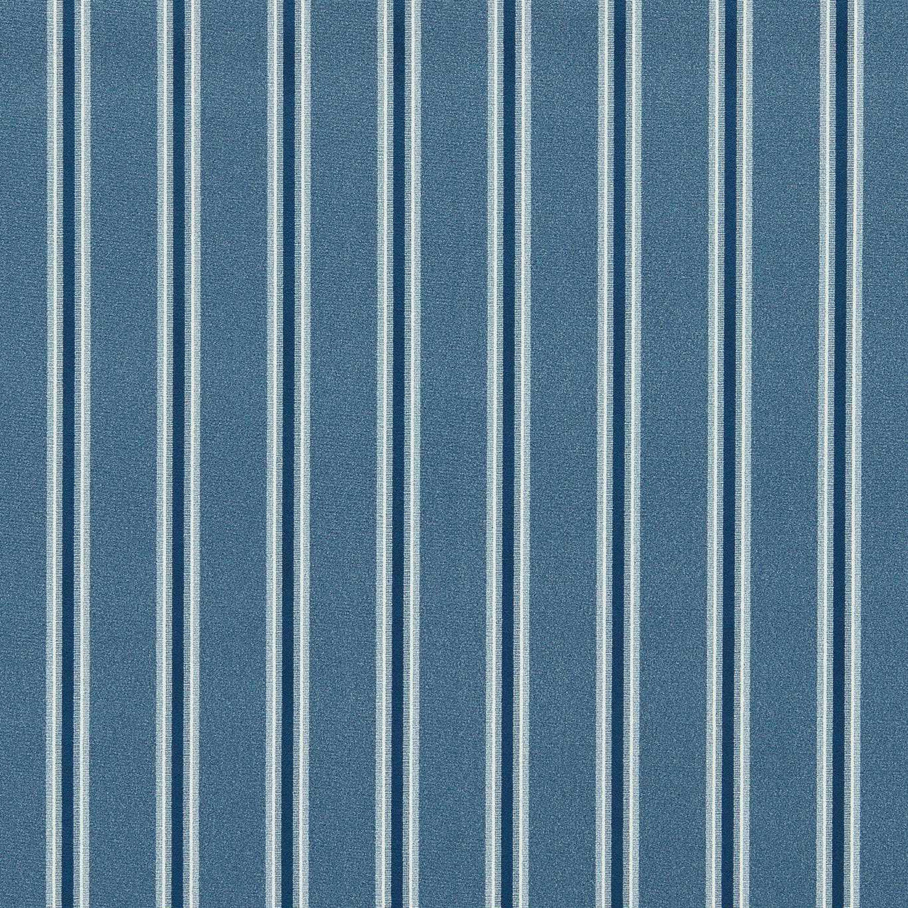 F1689/05 Bowfell Whitworth Indigo Fabric by Clarke & Clarke
