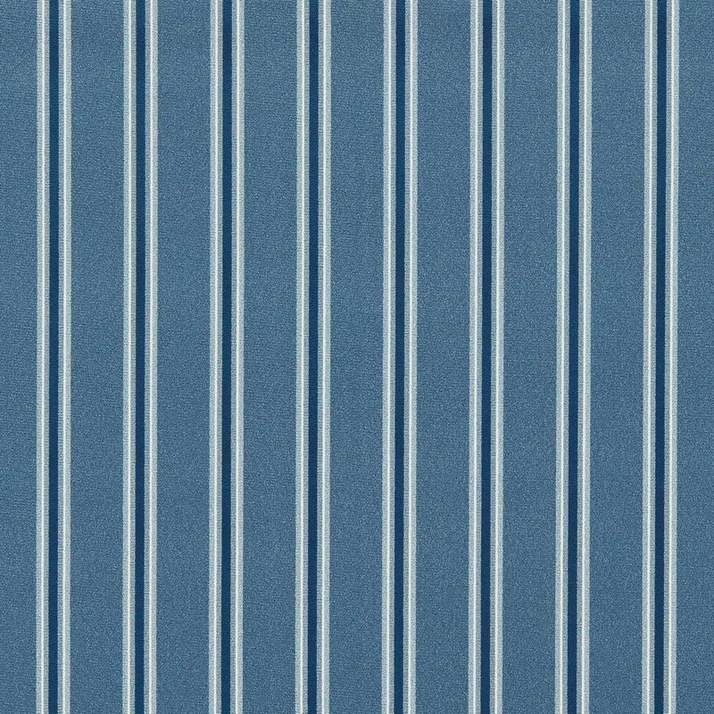 F1689/05 Bowfell Whitworth Indigo Fabric by Clarke & Clarke