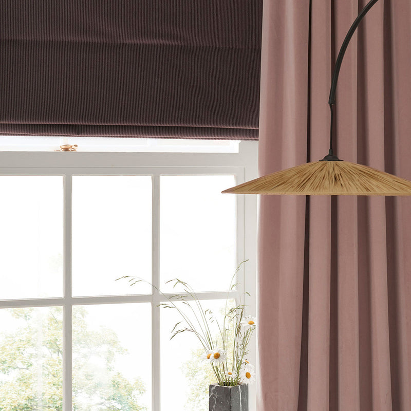 F1690/02 Haldon Whitworth Blush Fabric by Clarke & Clarke