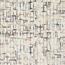 F1697/03 Quadrata Vivido Ivory Fabric by Clarke & Clarke