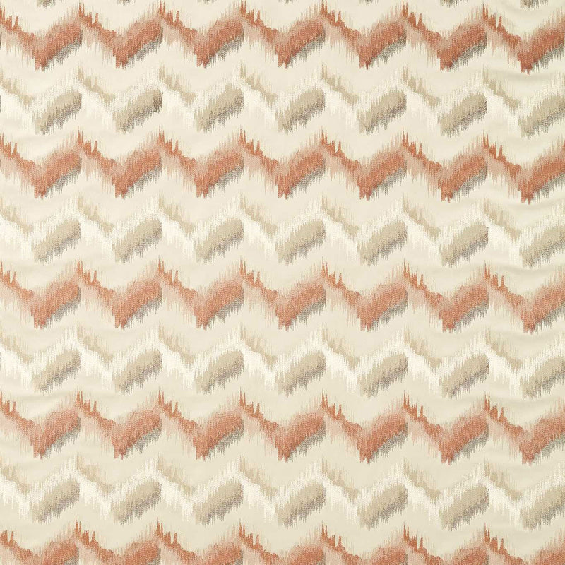 F1698/01 Sagoma Vivido Blush / Natural Fabric by Clarke & Clarke