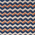 Sagoma Vivido Midnight / Spice Fabric by Clarke & Clarke