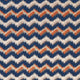 Sagoma Vivido Midnight / Spice Fabric by Clarke & Clarke