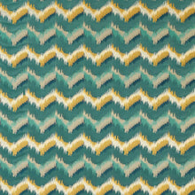 F1698/05 Sagoma Vivido Teal Fabric by Clarke & Clarke