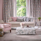 F1700/01 Ennerdale Studio G Northwood Denim / Blush Fabric by Clarke & Clarke