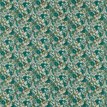 F1700/05 Ennerdale Studio G Northwood Teal Fabric by Clarke & Clarke
