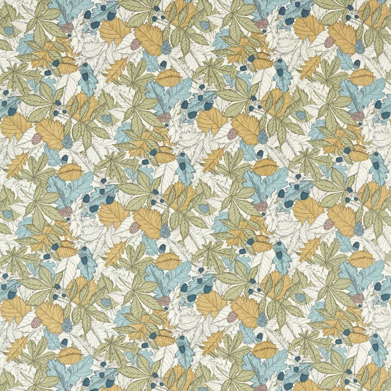 F1701/03 Mercia Studio G Northwood Summer Fabric by Clarke & Clarke