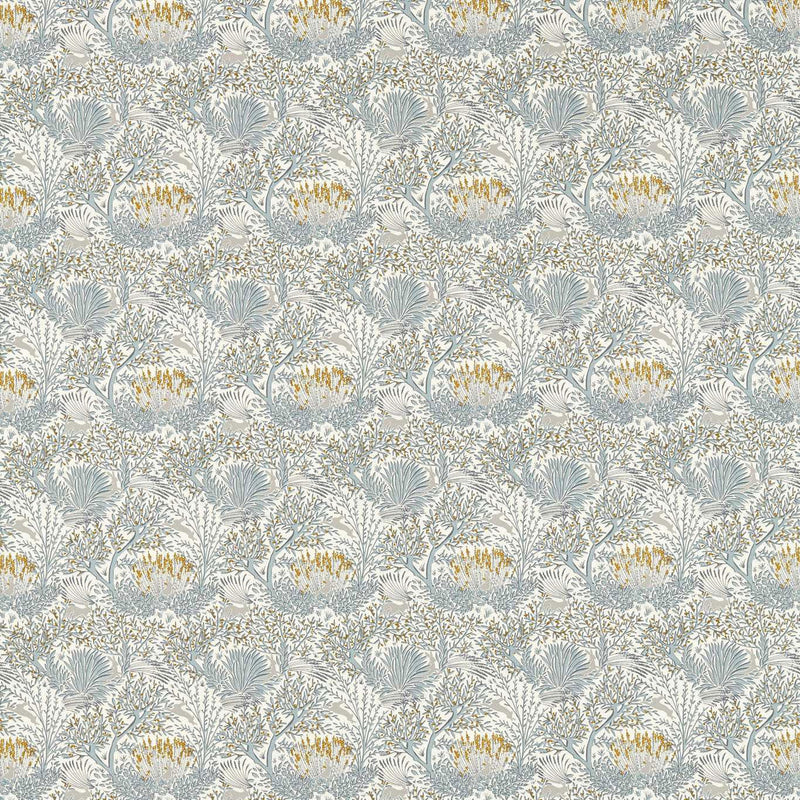 F1706/01 Wilderwood Studio G Northwood Denim Fabric by Clarke & Clarke