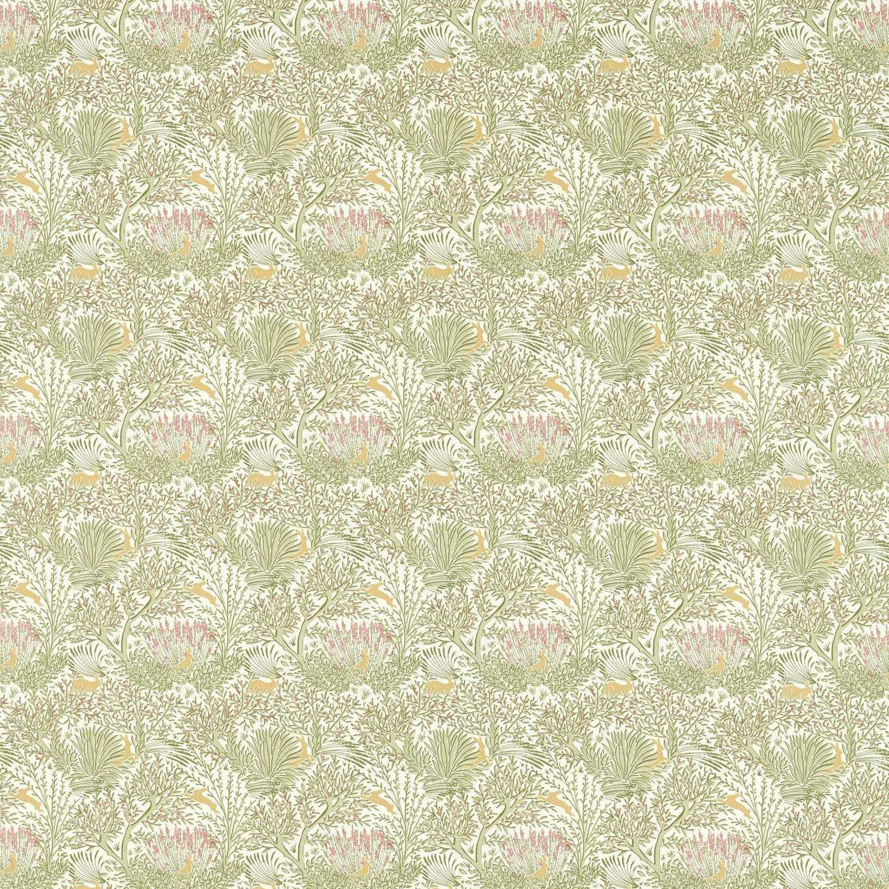 F1706/03 Wilderwood Studio G Northwood Summer Fabric by Clarke & Clarke