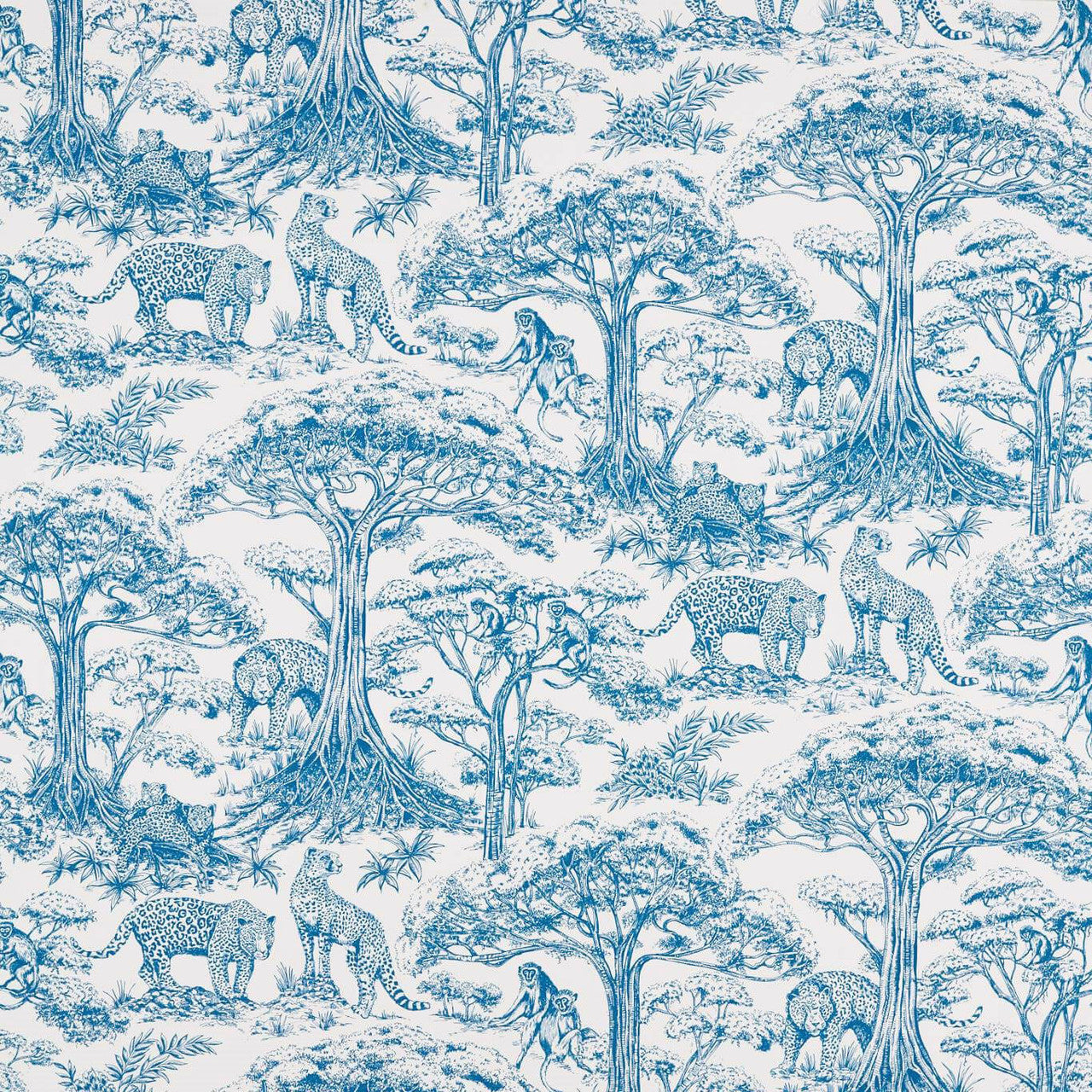 F1710/01 Kisumu Breegan Jane Caribbean Clarke & Clarke Fabric